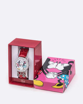 Kisses Mickey Minnie Disney Watch Gift Set