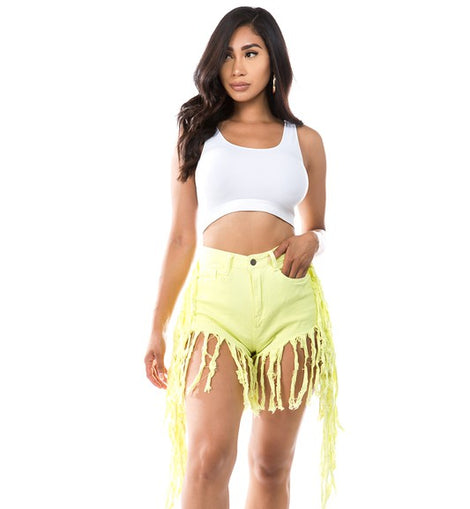 DENIM SHORT