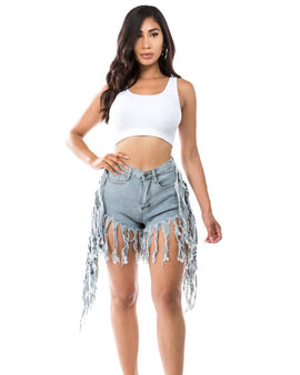 DENIM SHORT