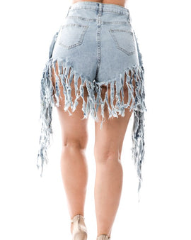 DENIM SHORT