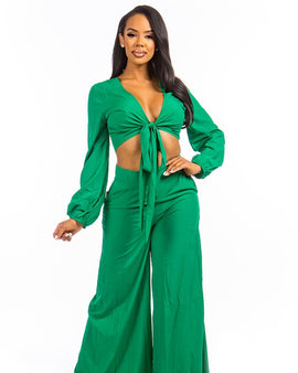 SEXY TWO PIECE PANT SET