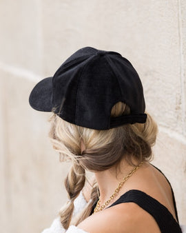 Velour Ball Cap