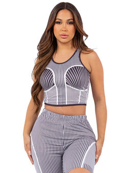 SEXY TWO PIECE SET TOP AND SHORT