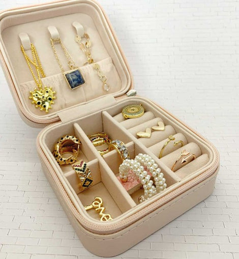 Mini Jewelry Travel Box