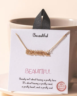 BEAUTIFUL Charm Necklace
