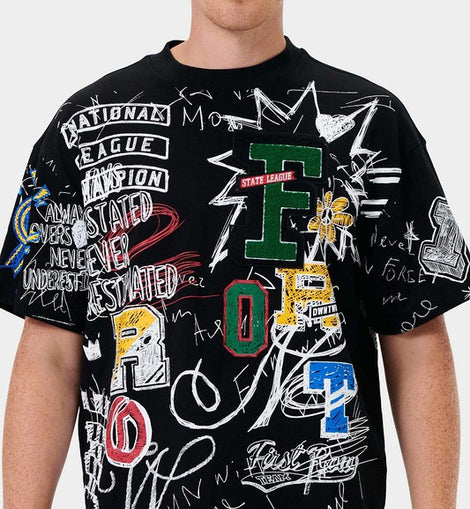 ALLOVER DOODLING TEE