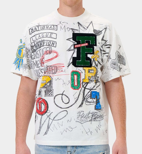 ALLOVER DOODLING TEE