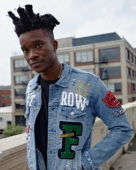 VARSITY PATCHES DENIM JACKET