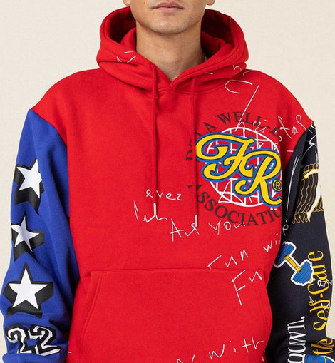 COLOR BLOCK HOODIE