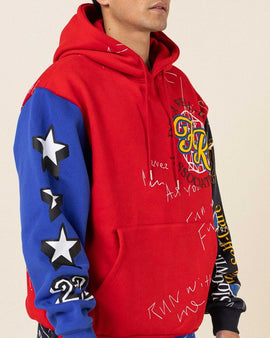 COLOR BLOCK HOODIE