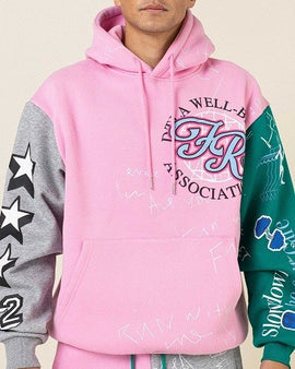 COLOR BLOCK HOODIE
