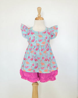 Flamingo tastic Girls Set