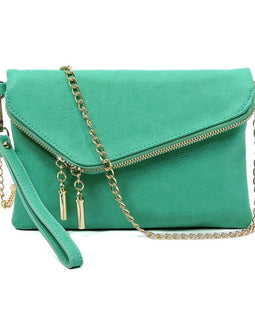 Fashion Envelope Foldover Clutch