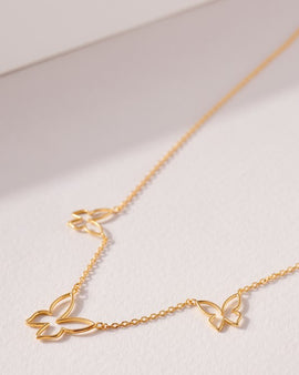 Butterfly Charms Necklace